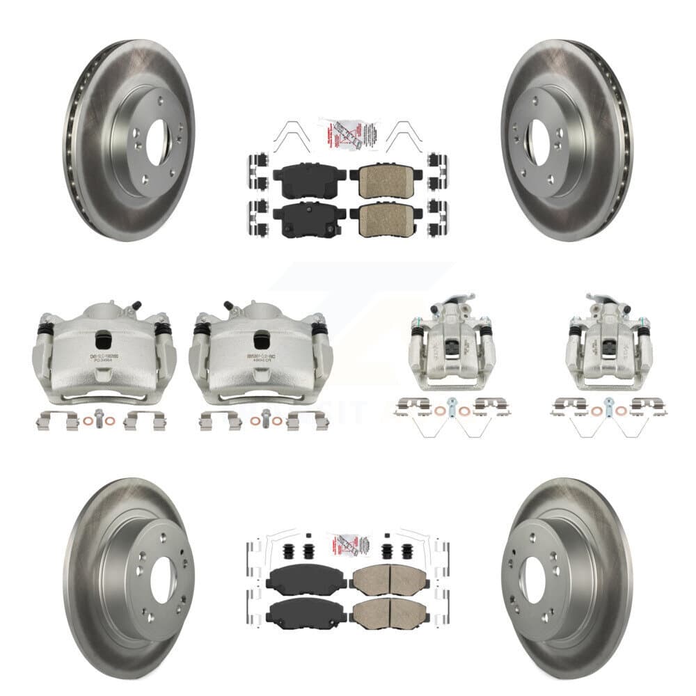Transit Auto - KCG-102383N - Front and Rear Disc Brake Kits image 1