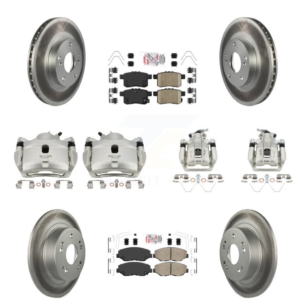 Transit Auto - KCG-102387N - Front and Rear Disc Brake Kits image 1