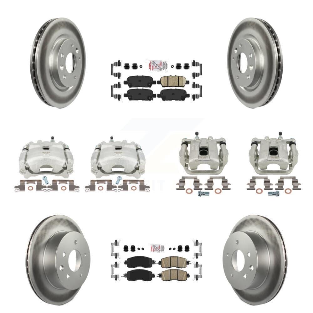 Transit Auto - KCG-102501N - Front and Rear Disc Brake Kits image 1