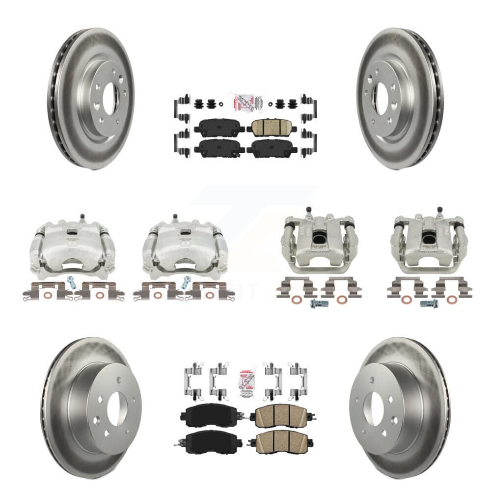 Transit Auto - KCG-102504N - Front and Rear Disc Brake Kits image 1