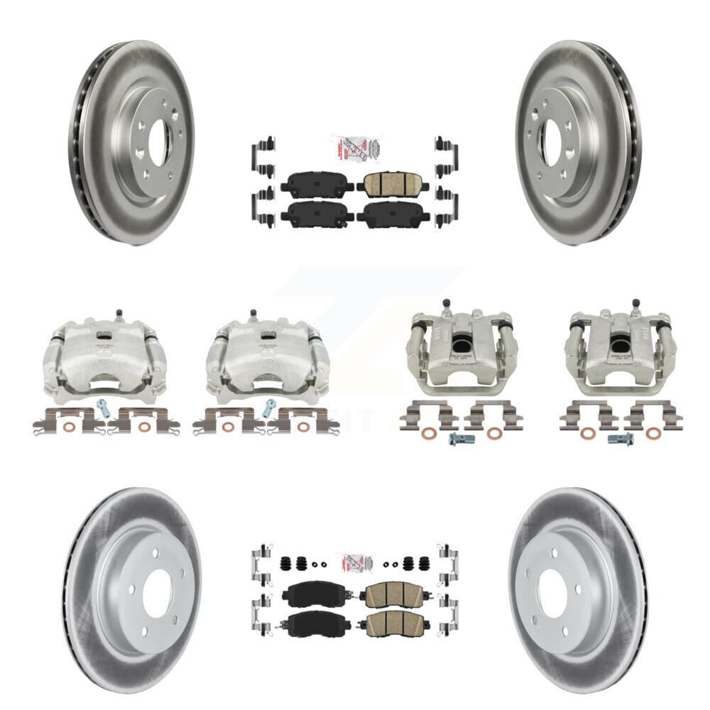 Transit Auto - KCG-102505N - Front and Rear Disc Brake Kits image 1