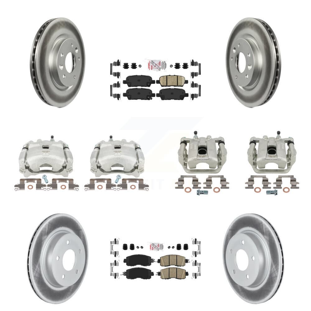 Transit Auto - KCG-102507N - Front and Rear Disc Brake Kits image 1