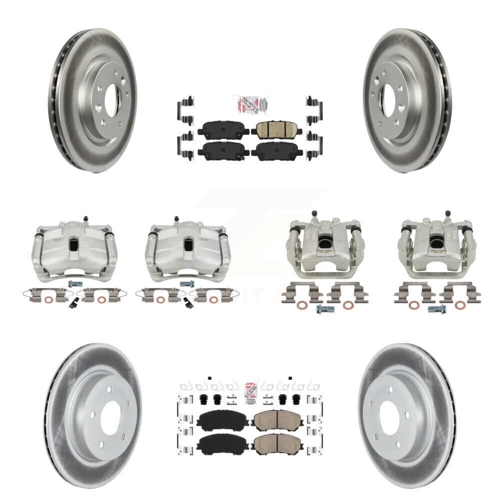 Transit Auto - KCG-102516N - Front and Rear Disc Brake Kits image 1