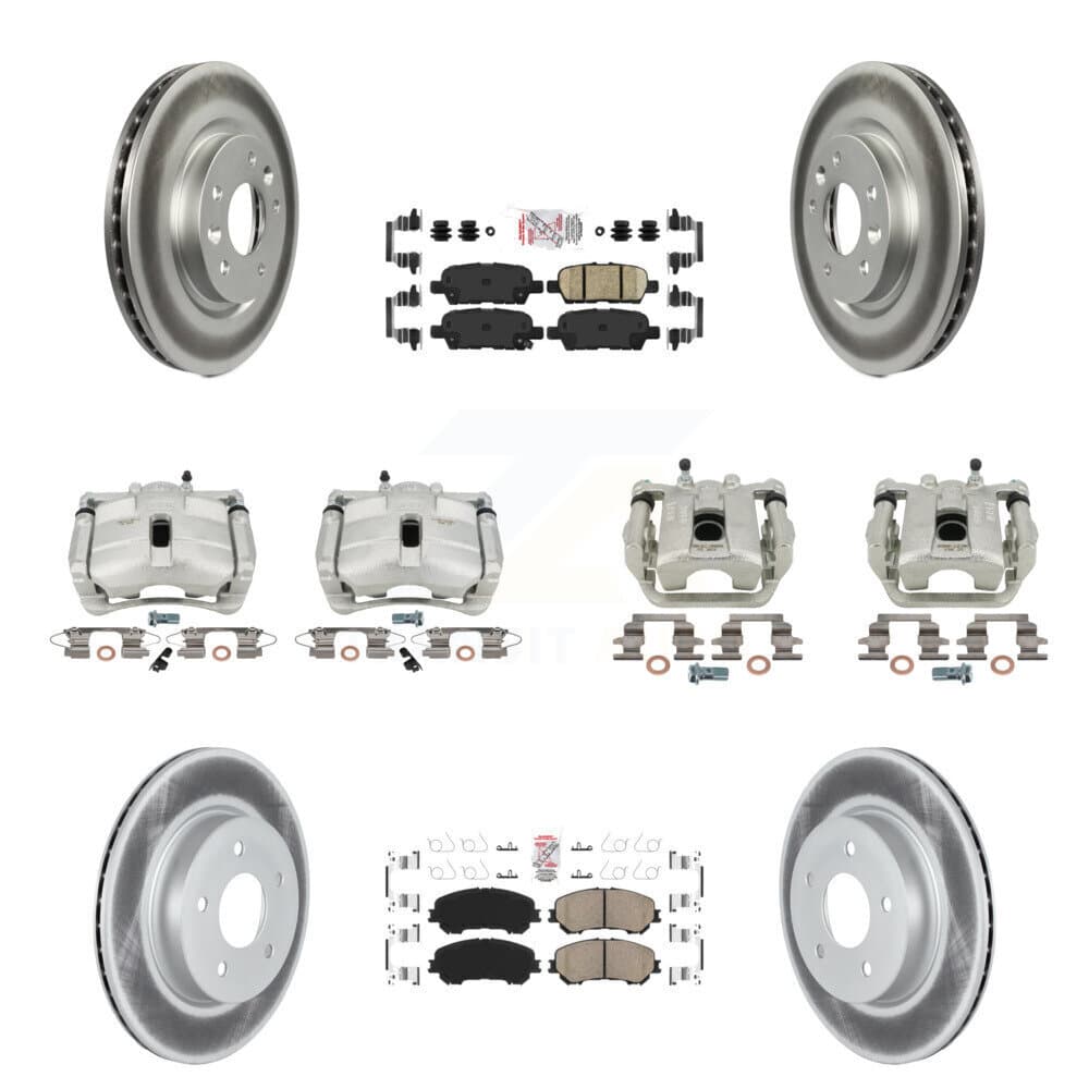 Transit Auto - KCG-102517N - Front and Rear Disc Brake Kits image 1