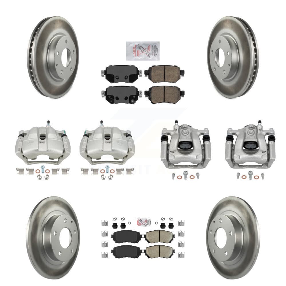 Transit Auto - KCG-102520N - Front and Rear Disc Brake Kits image 1