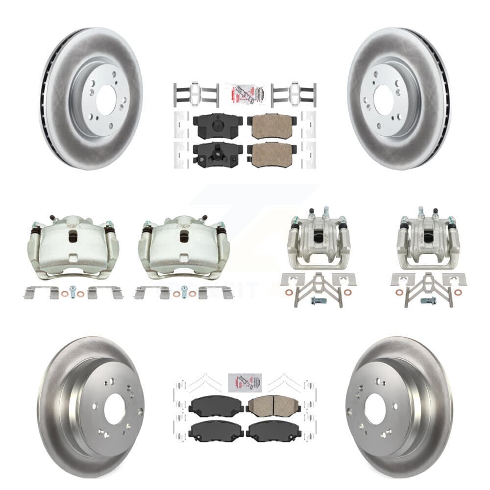 Transit Auto - KCG-102547N - Front and Rear Disc Brake Kits image 1