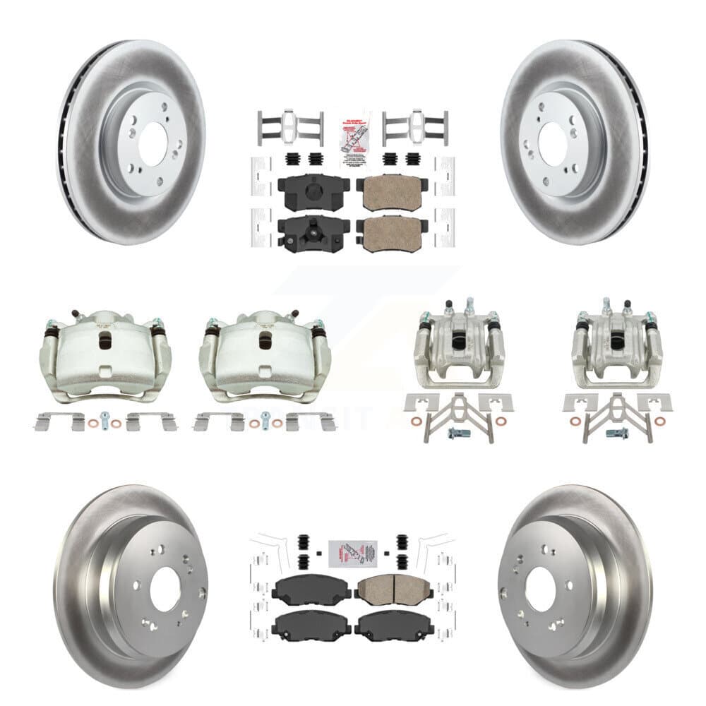 Transit Auto - KCG-102550N - Front and Rear Disc Brake Kits image 1