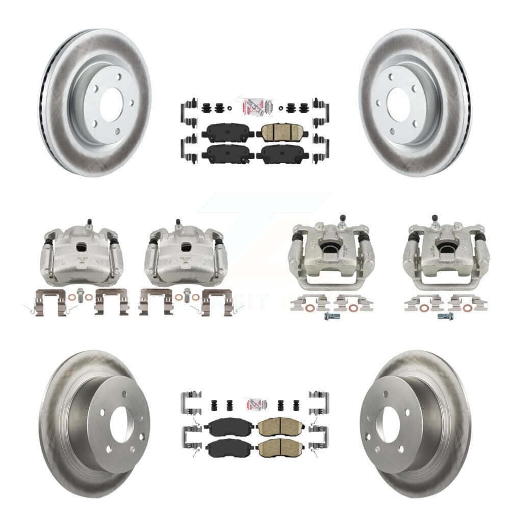 Transit Auto - KCG-102562N - Front and Rear Disc Brake Kits image 1