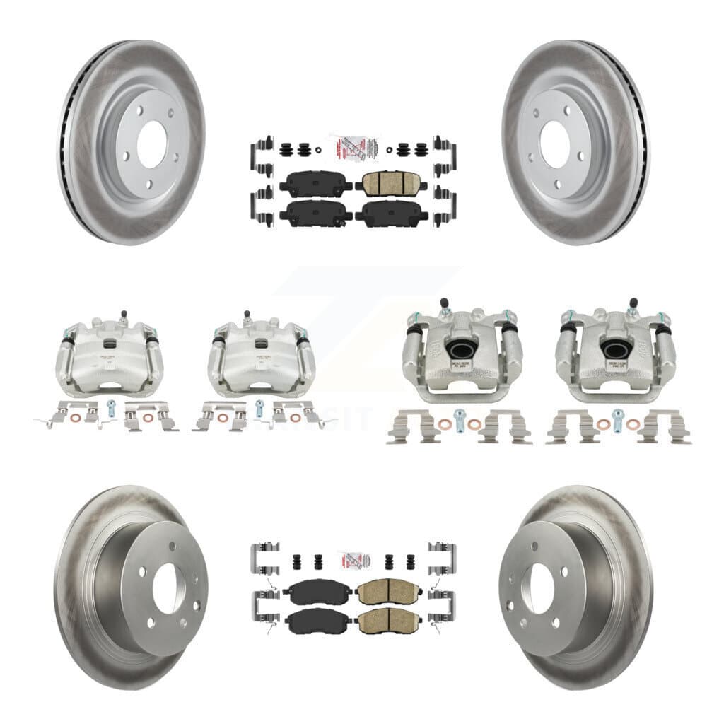 Transit Auto - KCG-102572N - Front and Rear Disc Brake Kits image 1