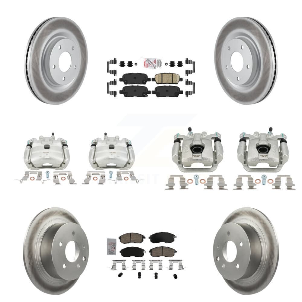 Transit Auto - KCG-102579N - Front and Rear Disc Brake Kits image 1