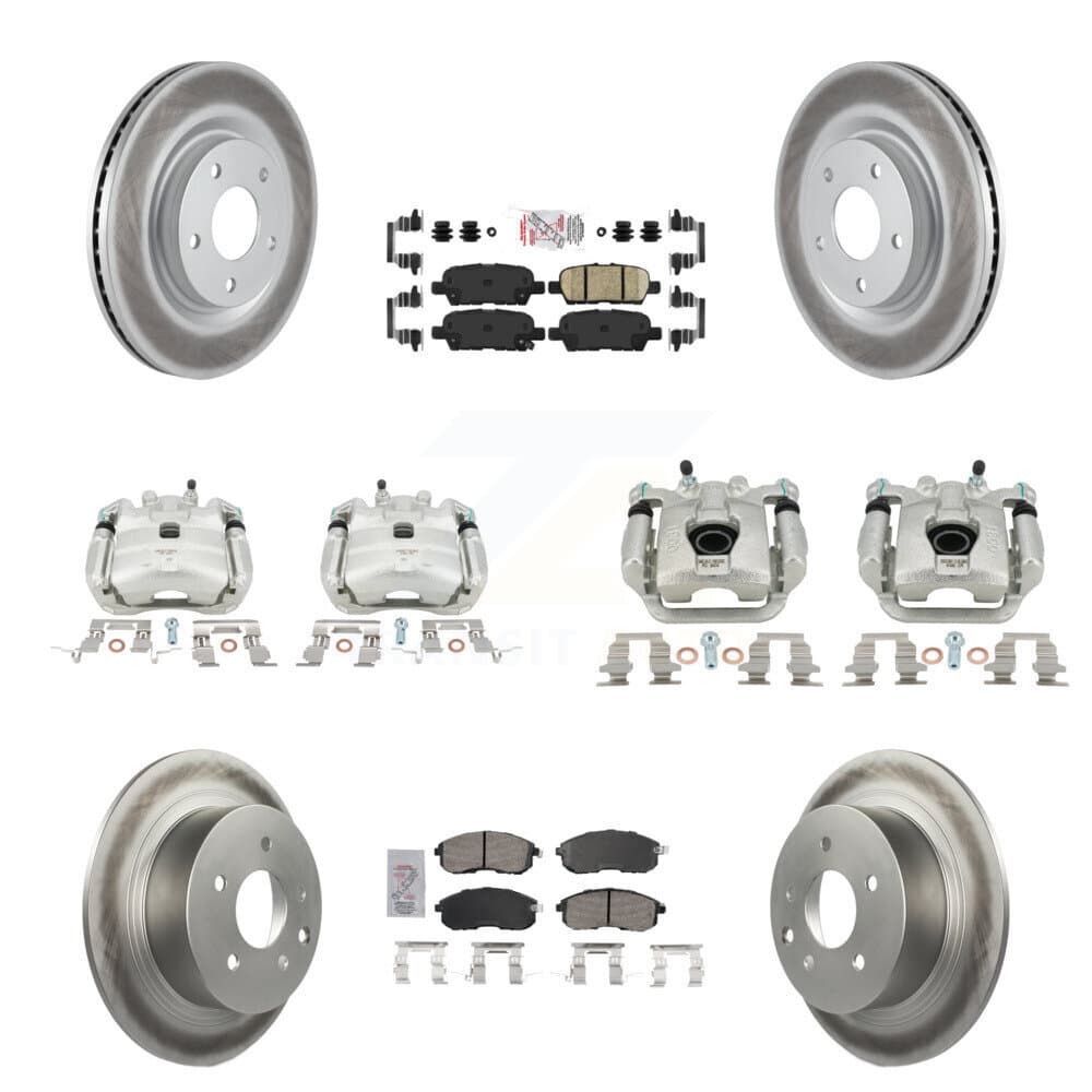 Transit Auto - KCG-102580N - Front and Rear Disc Brake Kits image 1