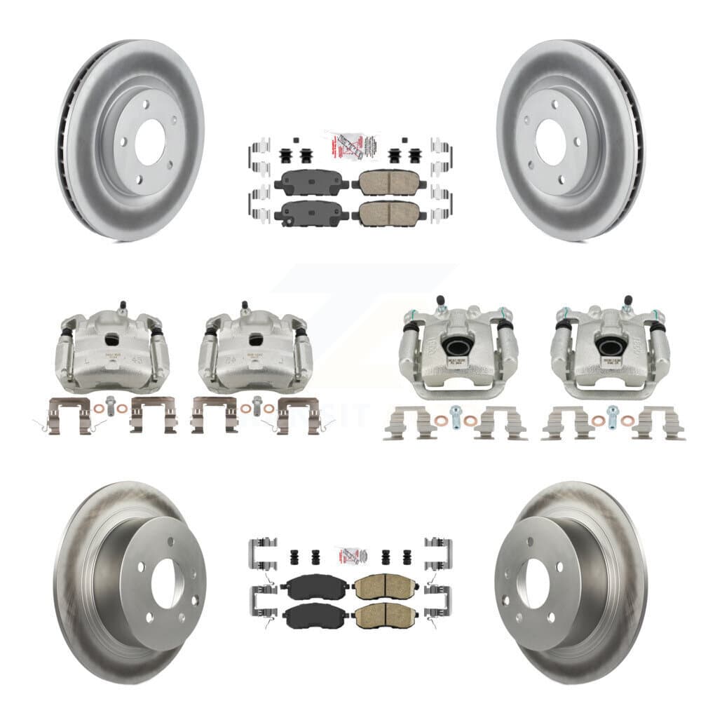 Transit Auto - KCG-102582N - Front and Rear Disc Brake Kits image 1