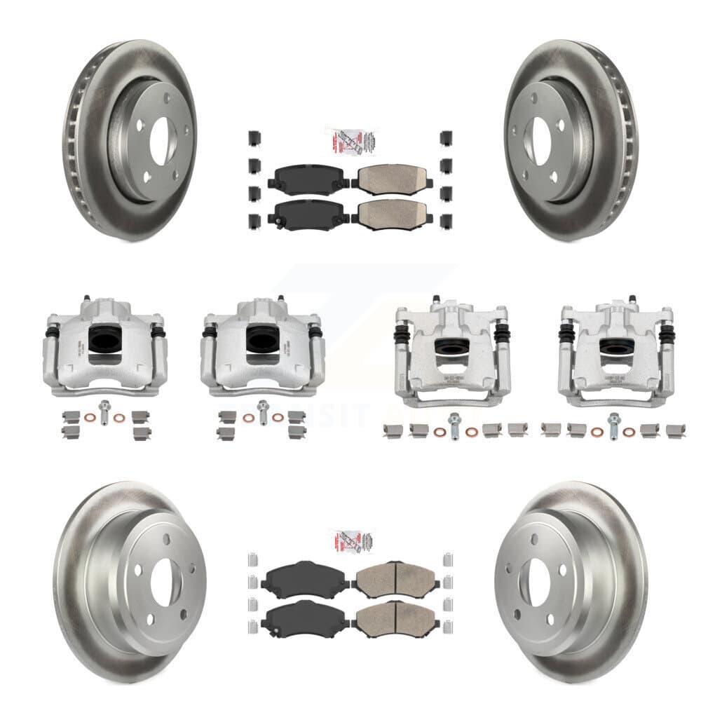 Transit Auto - KCG-102586N - Front and Rear Disc Brake Kits image 1