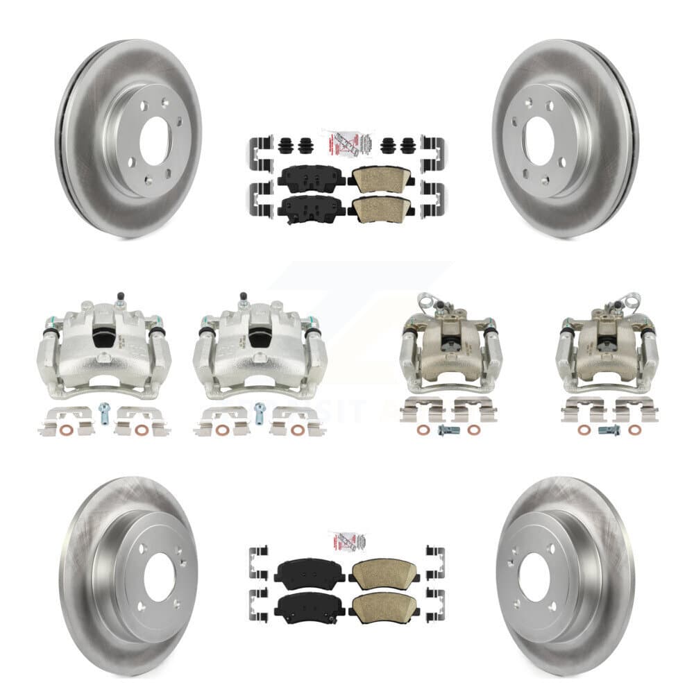 Transit Auto - KCG-102600N - Front and Rear Disc Brake Kits image 1