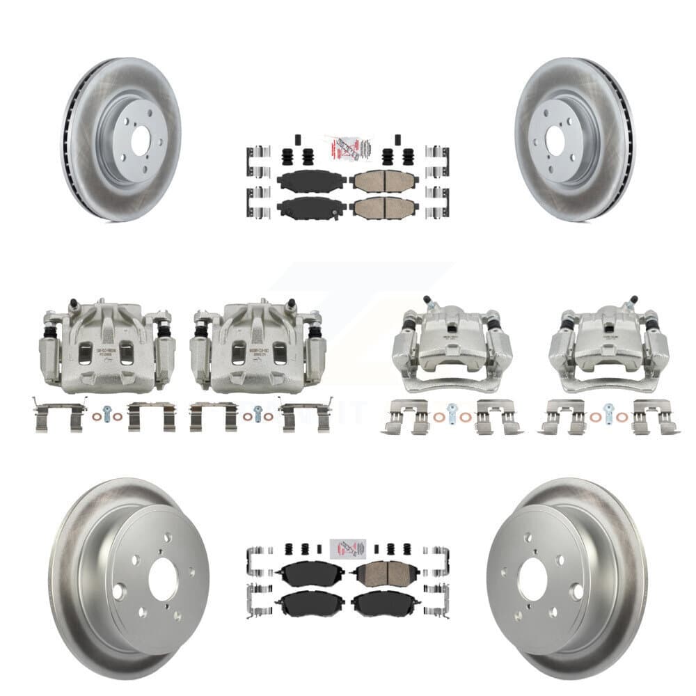 Transit Auto - KCG-102601N - Front and Rear Disc Brake Kits image 1