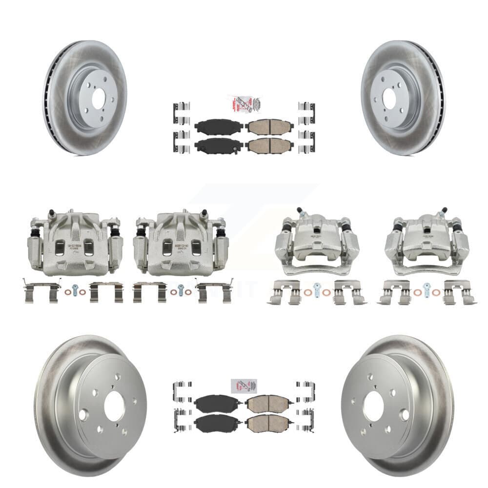 Transit Auto - KCG-102604N - Front and Rear Disc Brake Kits image 1
