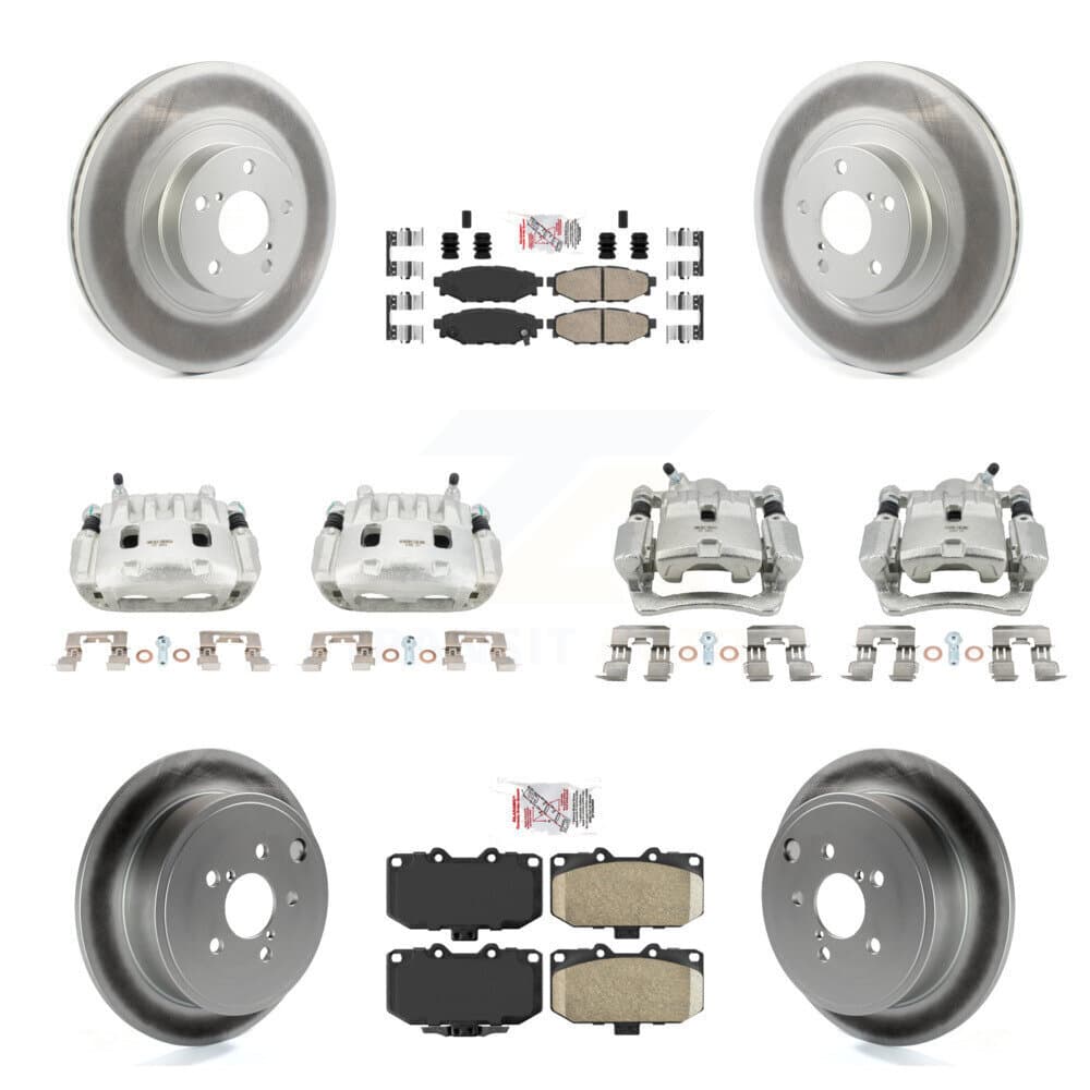 Transit Auto - KCG-102606N - Front and Rear Disc Brake Kits image 1