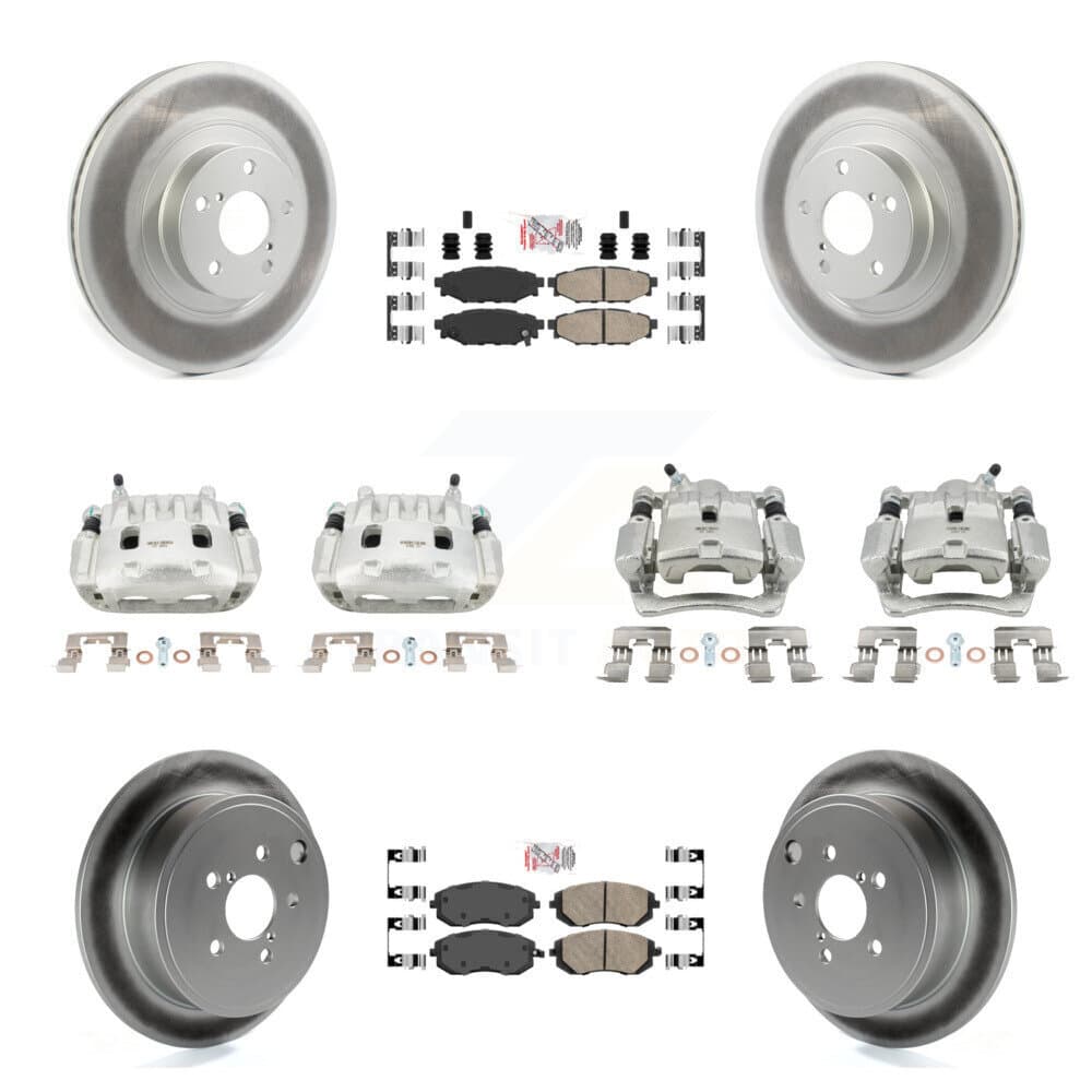Transit Auto - KCG-102607N - Front and Rear Disc Brake Kits image 1