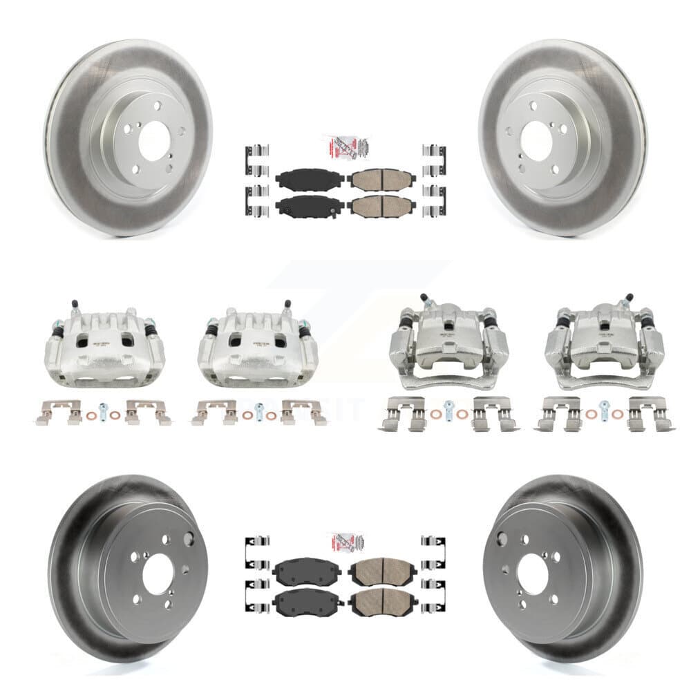 Transit Auto - KCG-102610N - Front and Rear Disc Brake Kits image 1