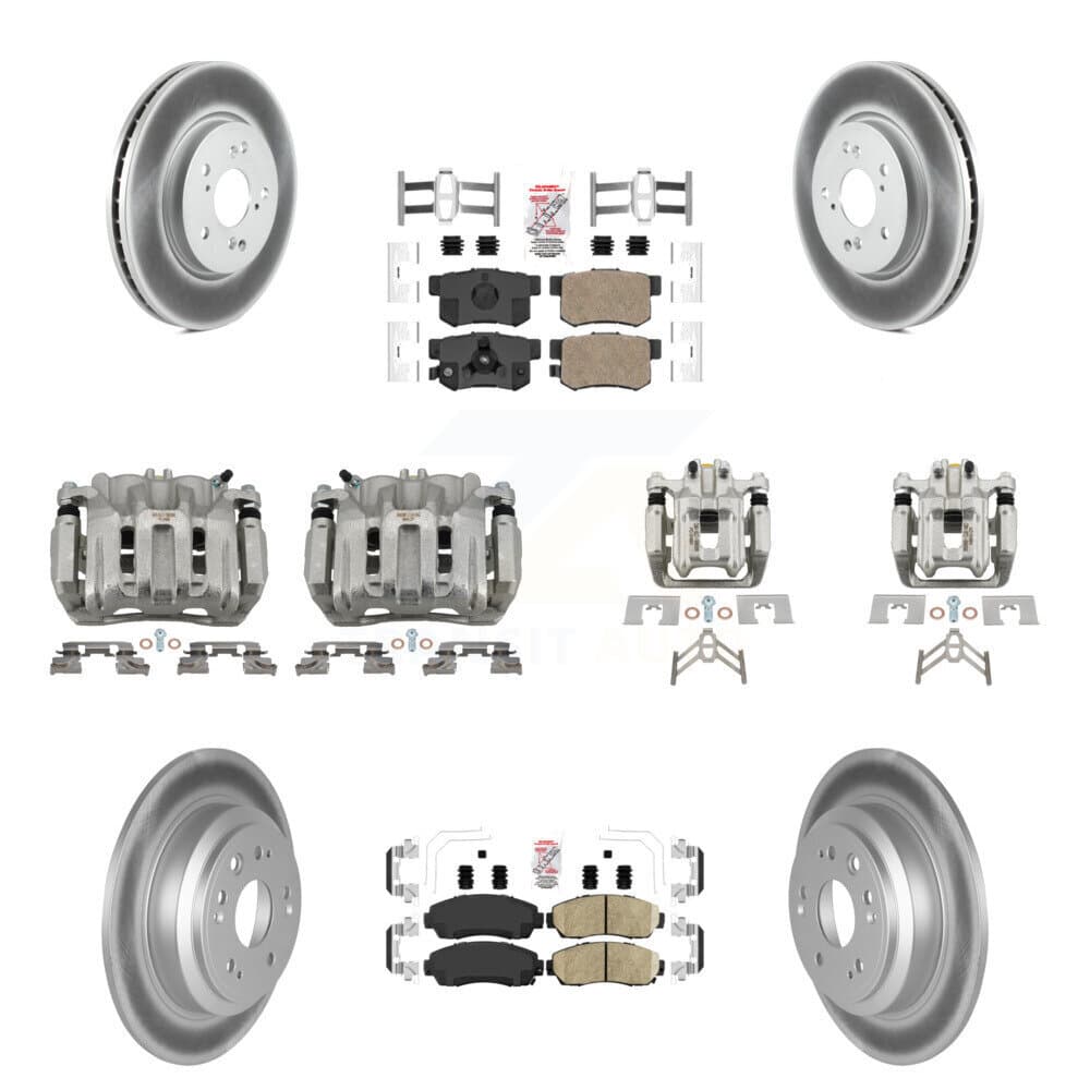 Transit Auto - KCG-102637N - Front and Rear Disc Brake Kits image 1