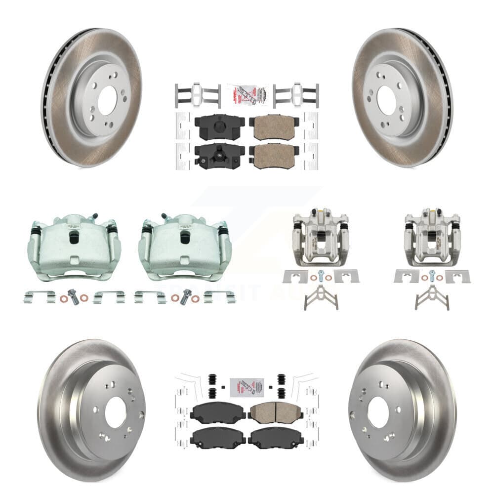 Transit Auto - KCG-102640N - Front and Rear Disc Brake Kits image 1