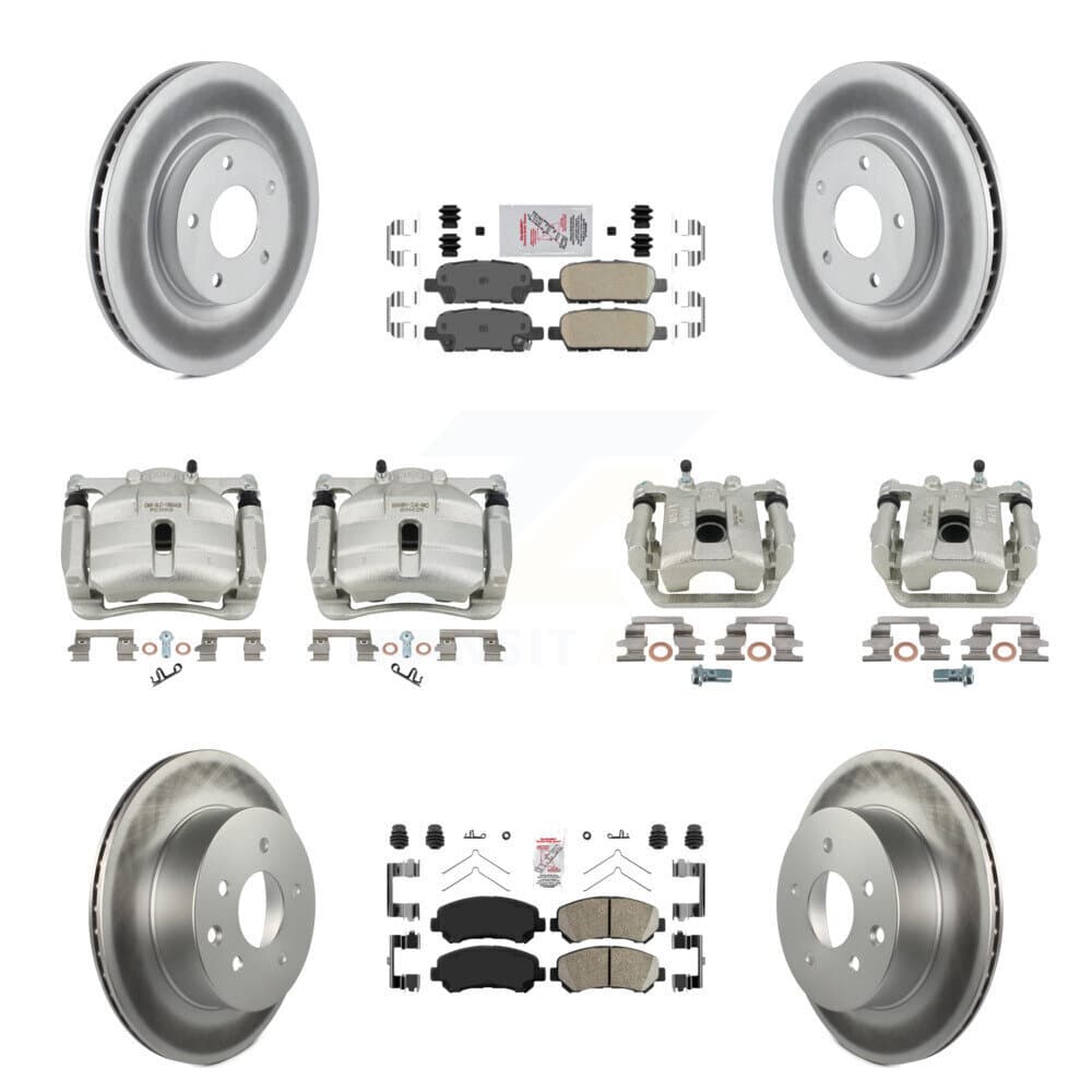 Transit Auto - KCG-102649N - Front and Rear Disc Brake Kits image 1