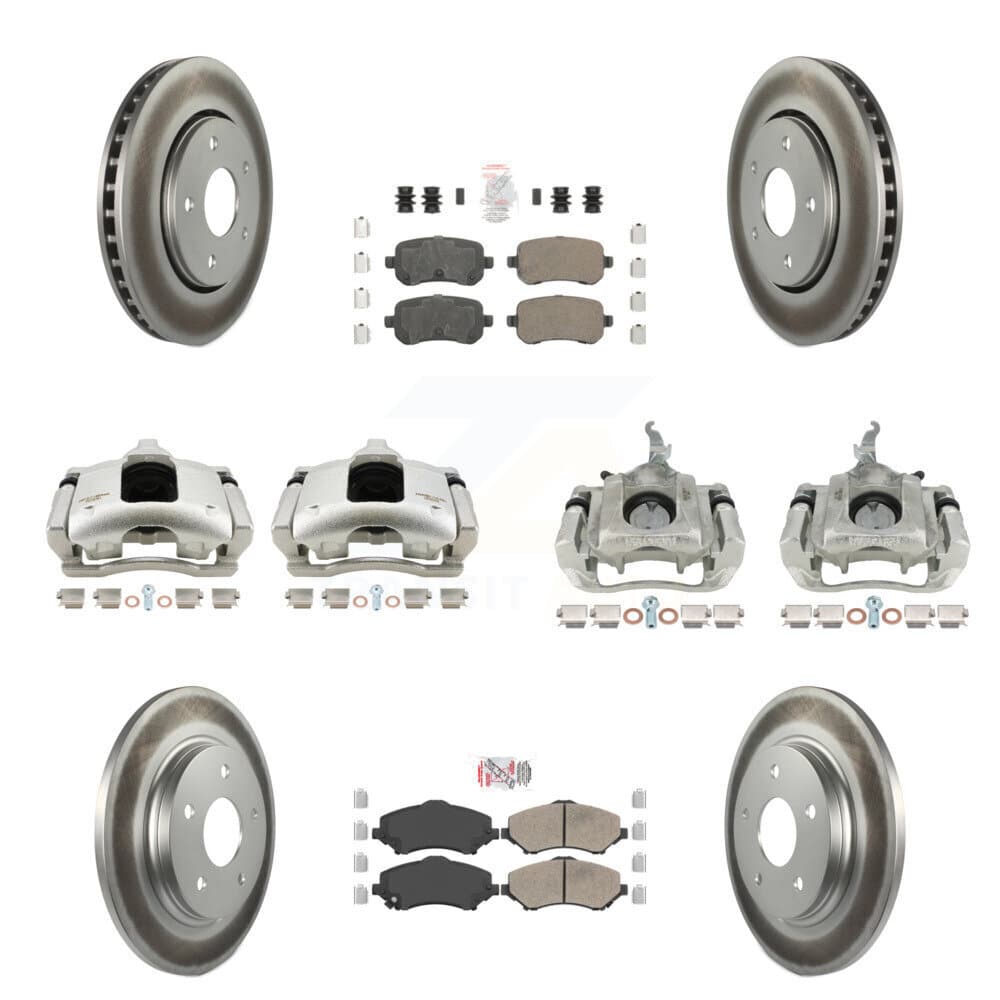 Transit Auto - KCG-102652N - Front and Rear Disc Brake Kits image 1