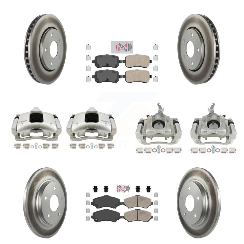 Transit Auto - KCG-102653N - Front and Rear Disc Brake Kits image 1