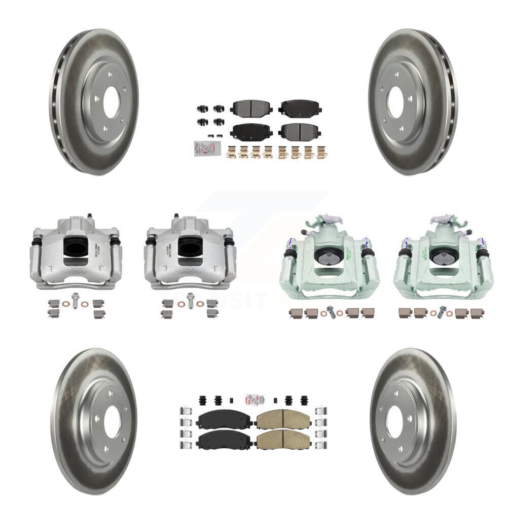 Transit Auto - KCG-102679N - Front and Rear Disc Brake Kits image 1