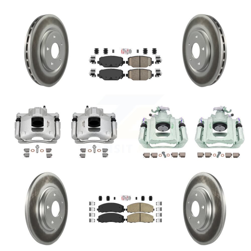 Transit Auto - KCG-102682N - Front and Rear Disc Brake Kits image 1