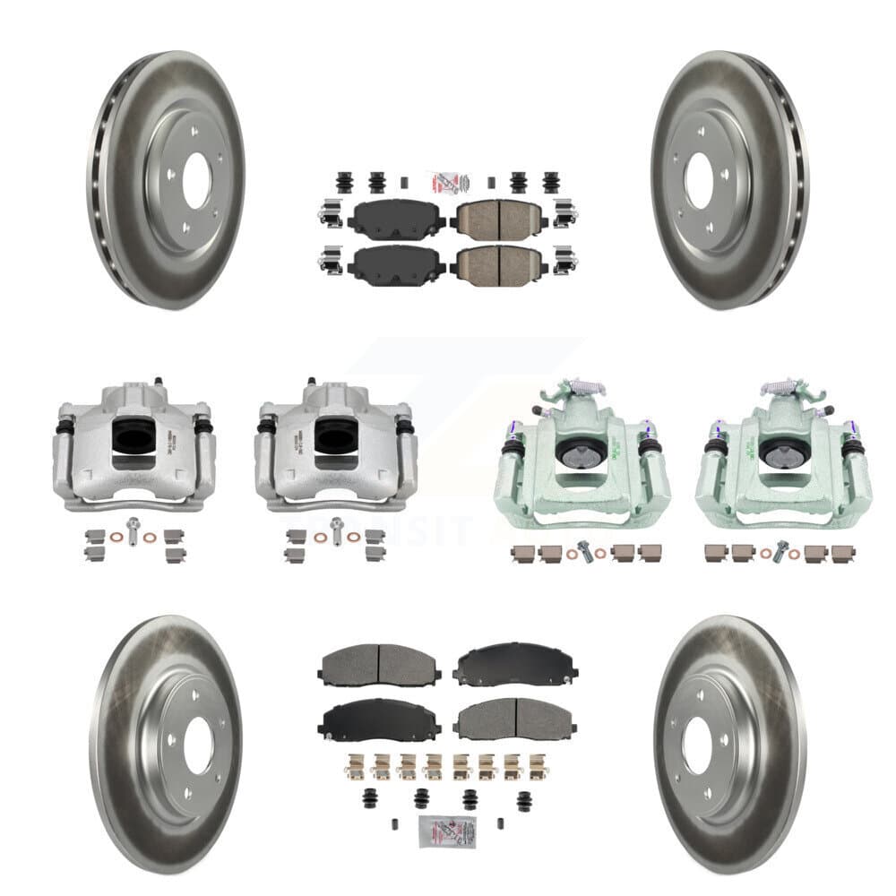 Transit Auto - KCG-102684N - Front and Rear Disc Brake Kits image 1