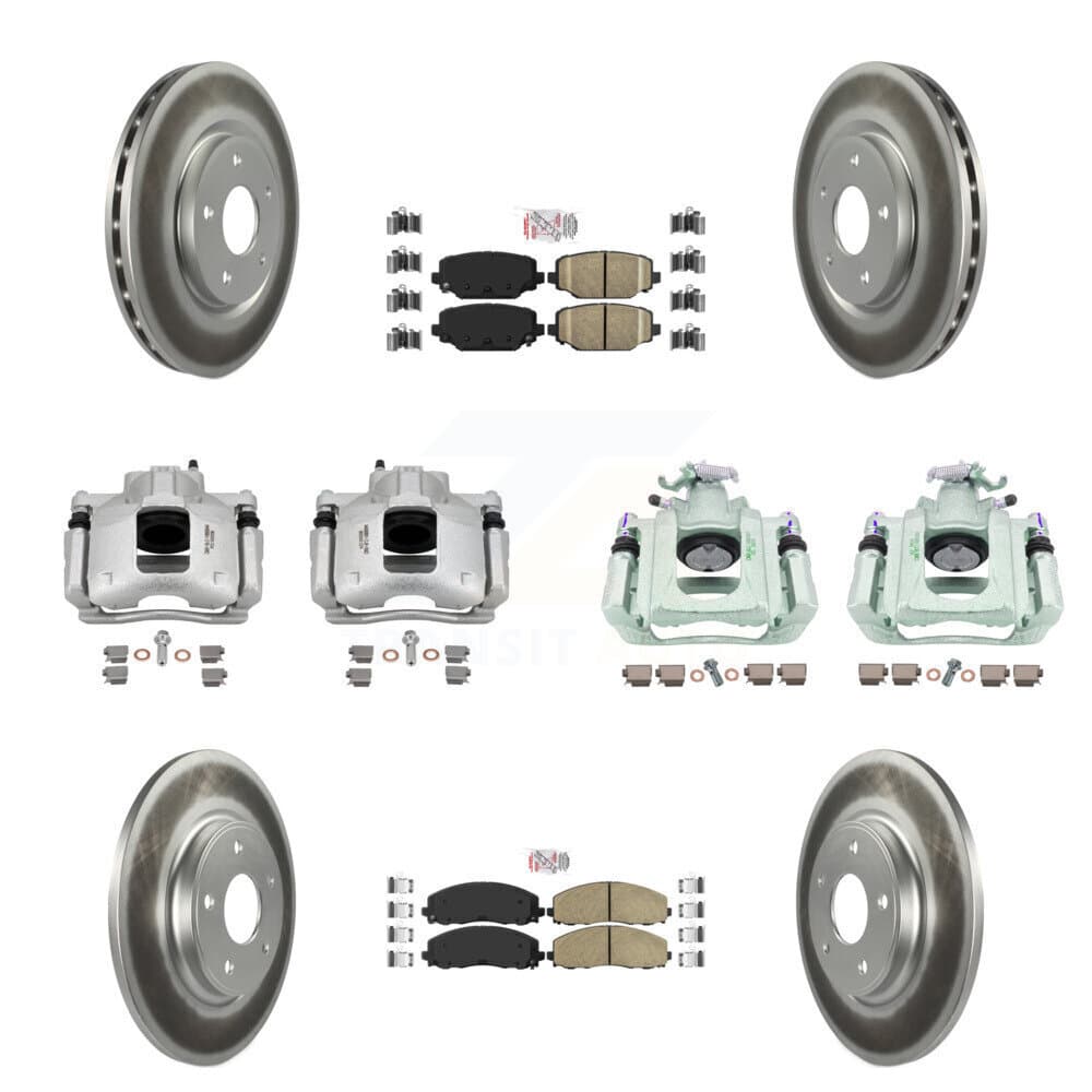 Transit Auto - KCG-102686N - Front and Rear Disc Brake Kits image 1