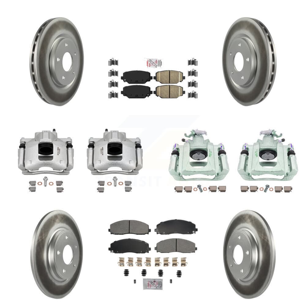 Transit Auto - KCG-102687N - Front and Rear Disc Brake Kits image 1