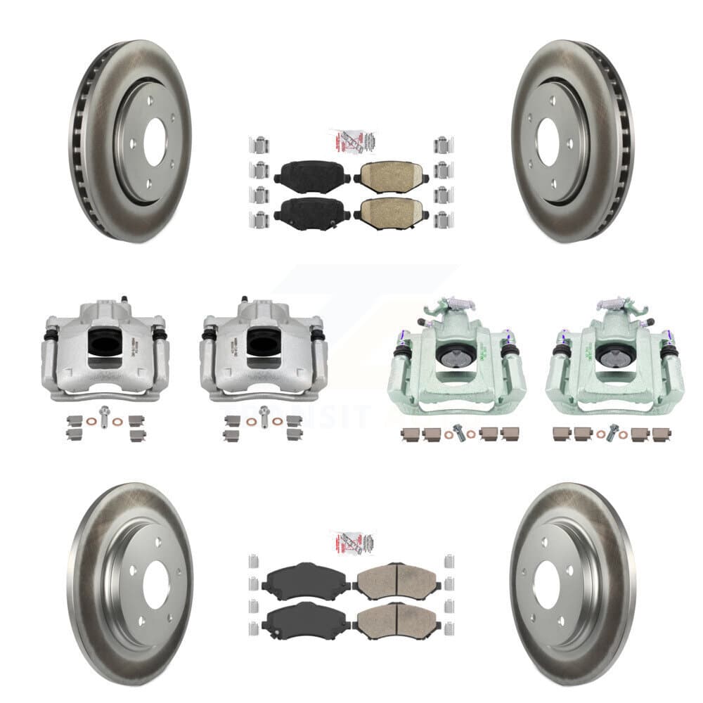 Transit Auto - KCG-102689N - Front and Rear Disc Brake Kits image 1