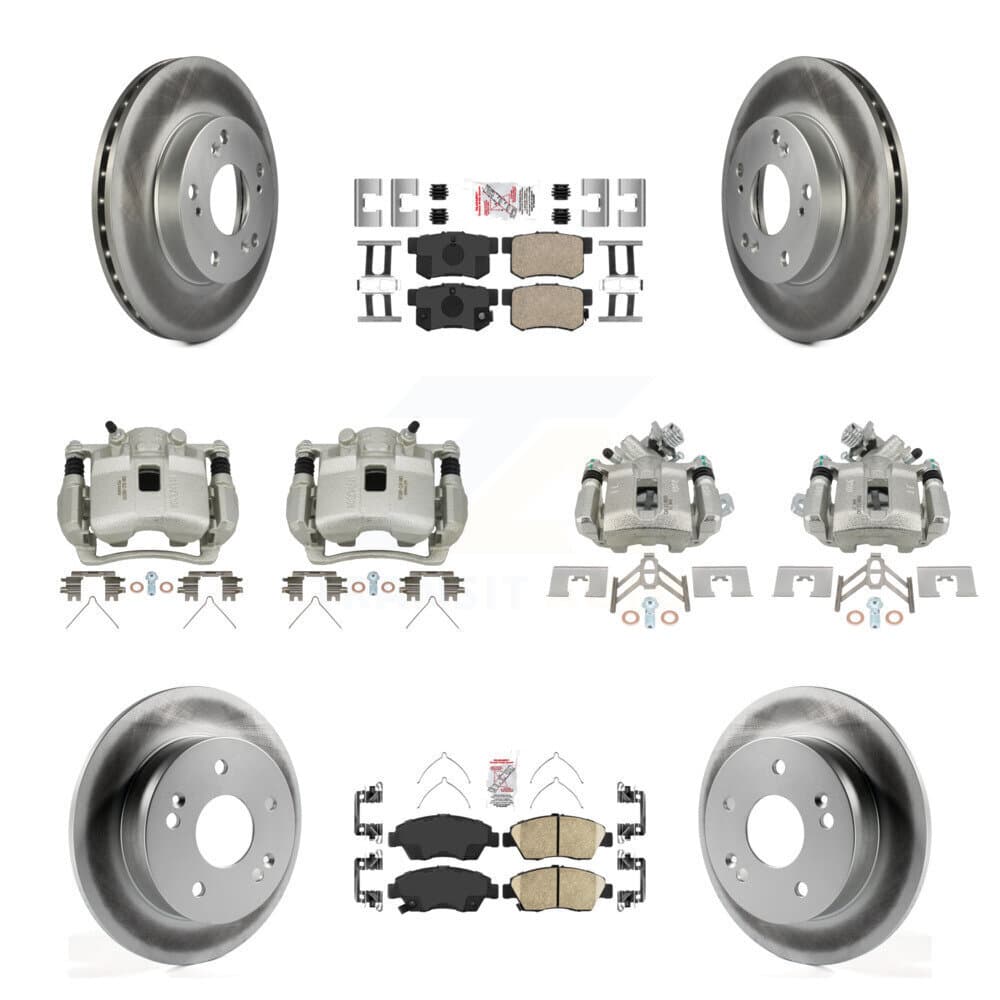 Transit Auto - KCG-102724N - Front and Rear Disc Brake Kits image 1