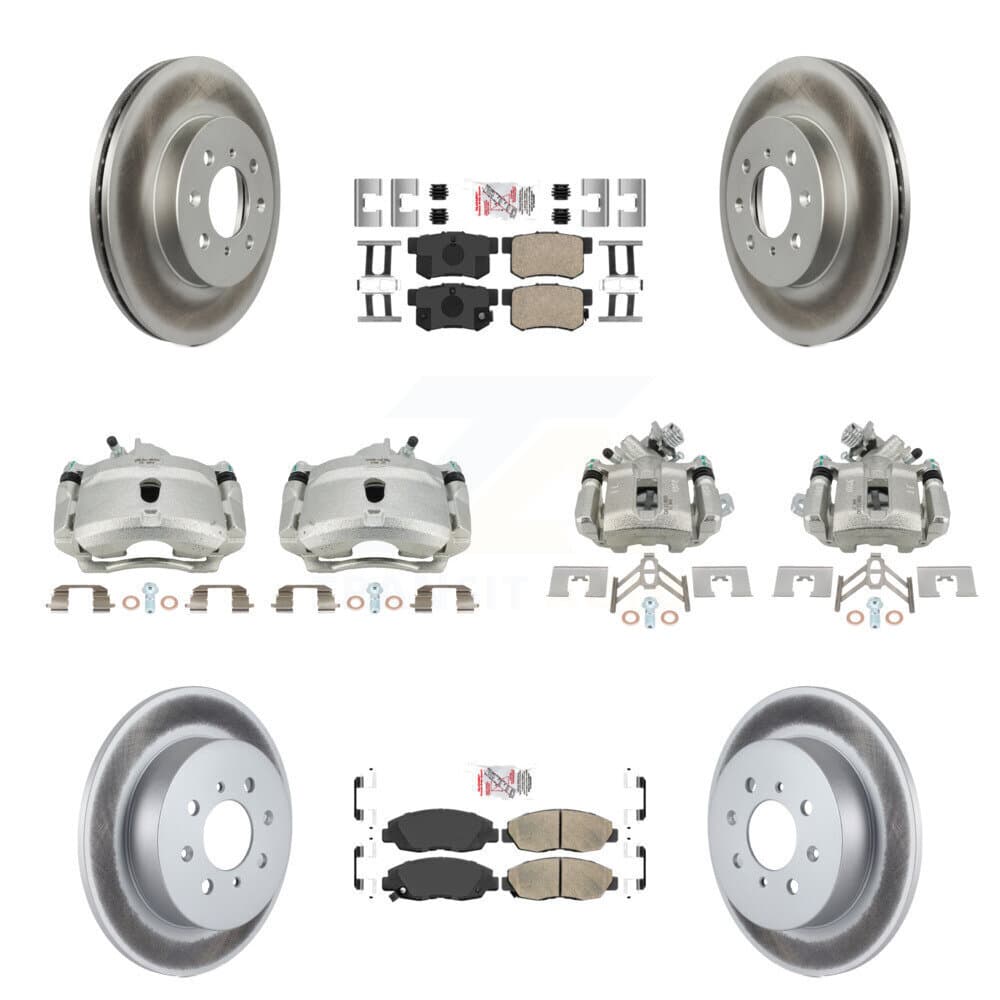 Transit Auto - KCG-102727N - Front and Rear Disc Brake Kits image 1