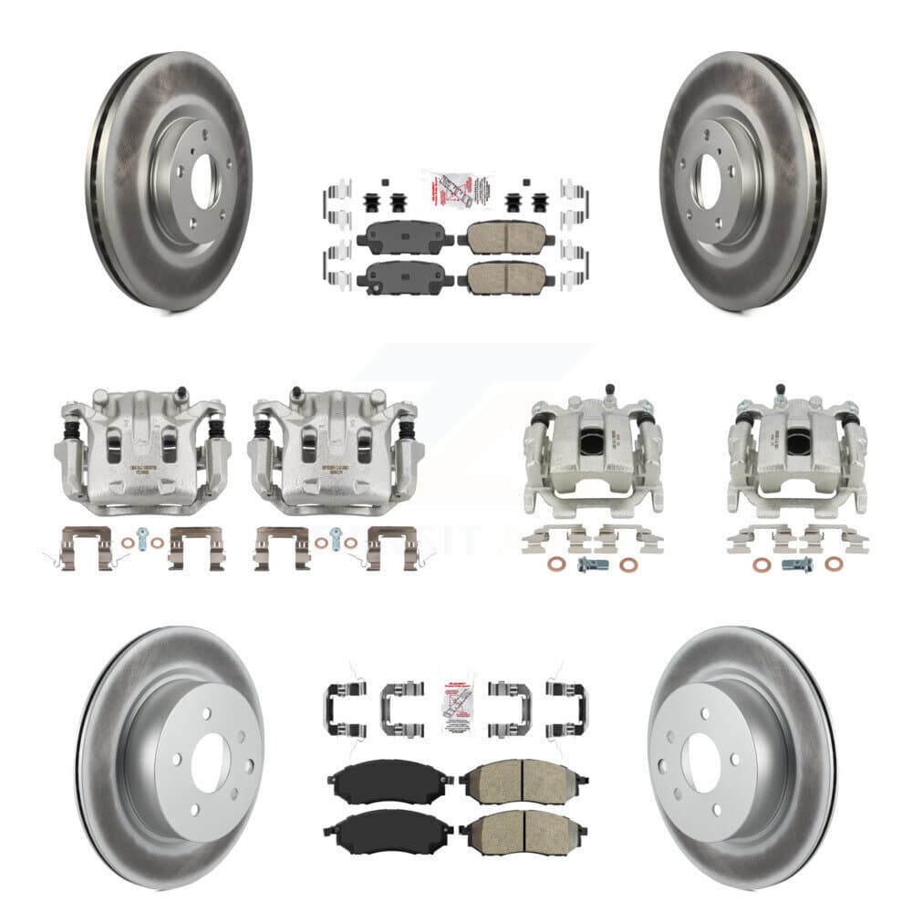 Transit Auto - KCG-102743N - Front and Rear Disc Brake Kits image 1