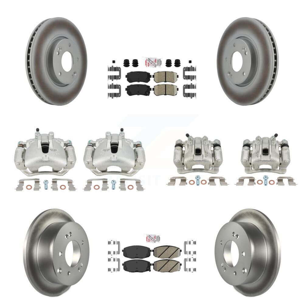Transit Auto - KCG-102749N - Front and Rear Disc Brake Kits image 1