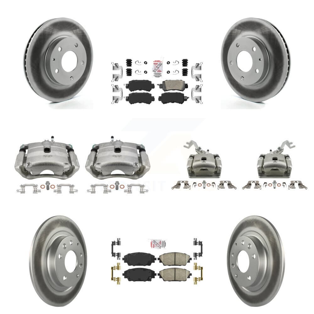 Transit Auto - KCG-102758N - Front and Rear Disc Brake Kits image 1