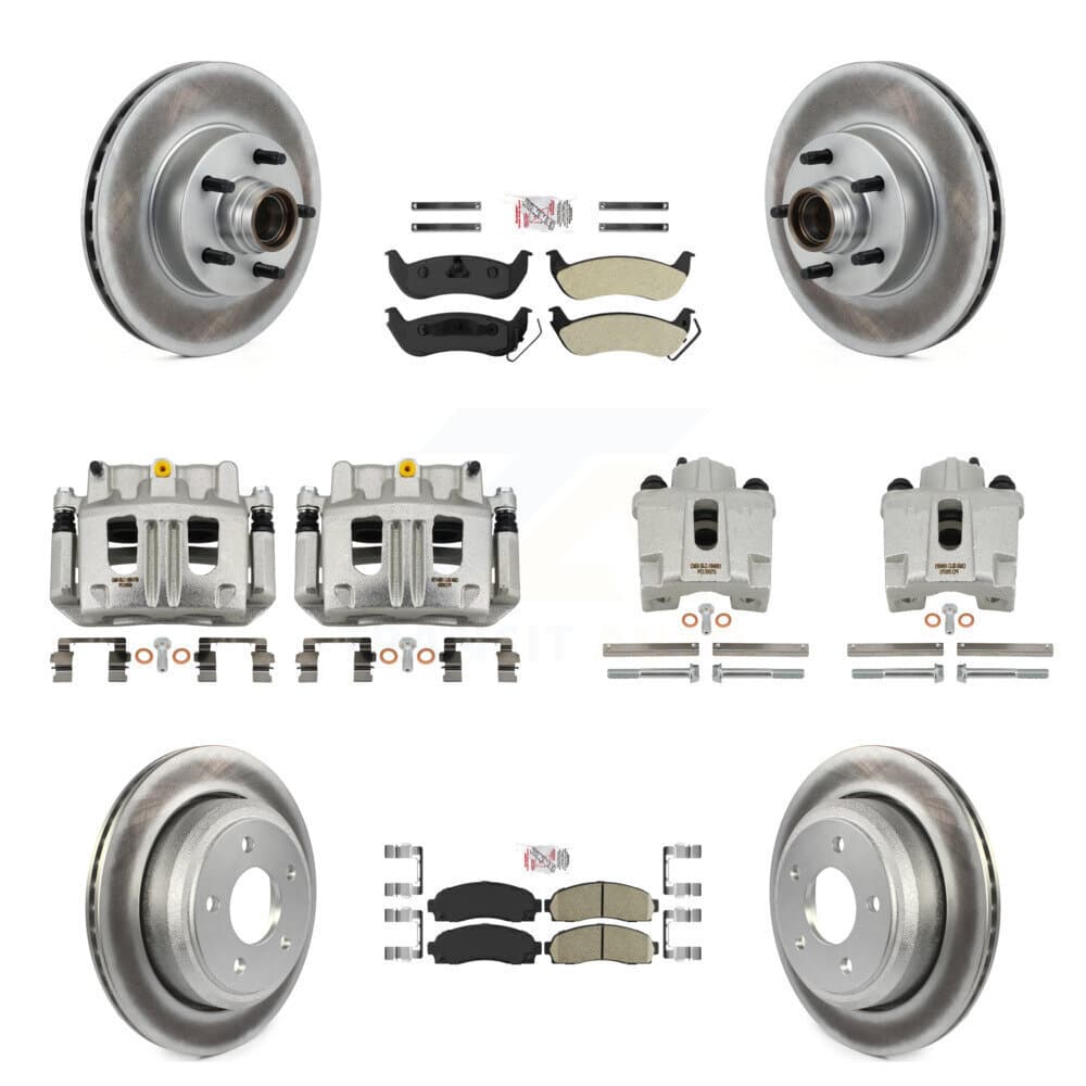 Transit Auto - KCG-102761N - Front and Rear Disc Brake Kits image 1