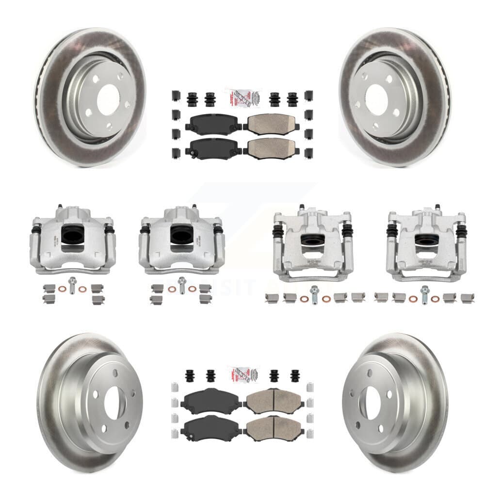 Transit Auto - KCG-102807N - Front and Rear Disc Brake Kits image 1