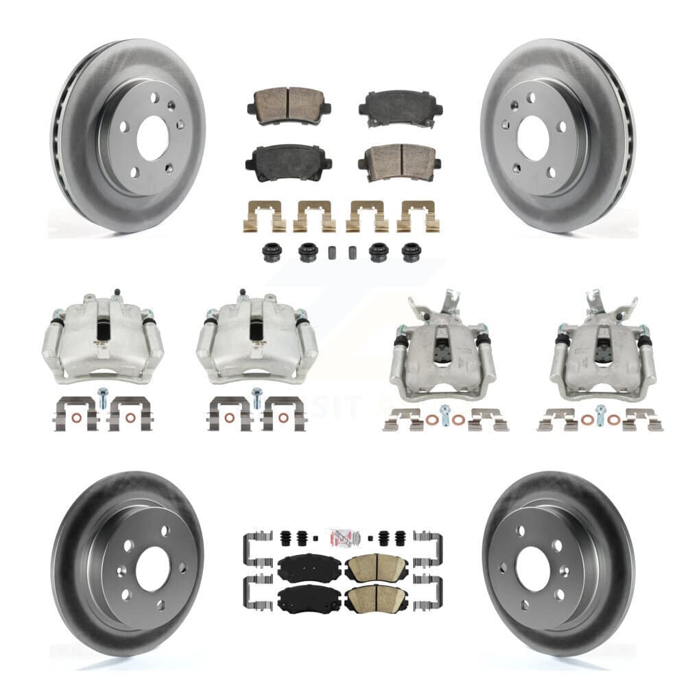 Transit Auto - KCG-102829N - Front and Rear Disc Brake Kits image 1