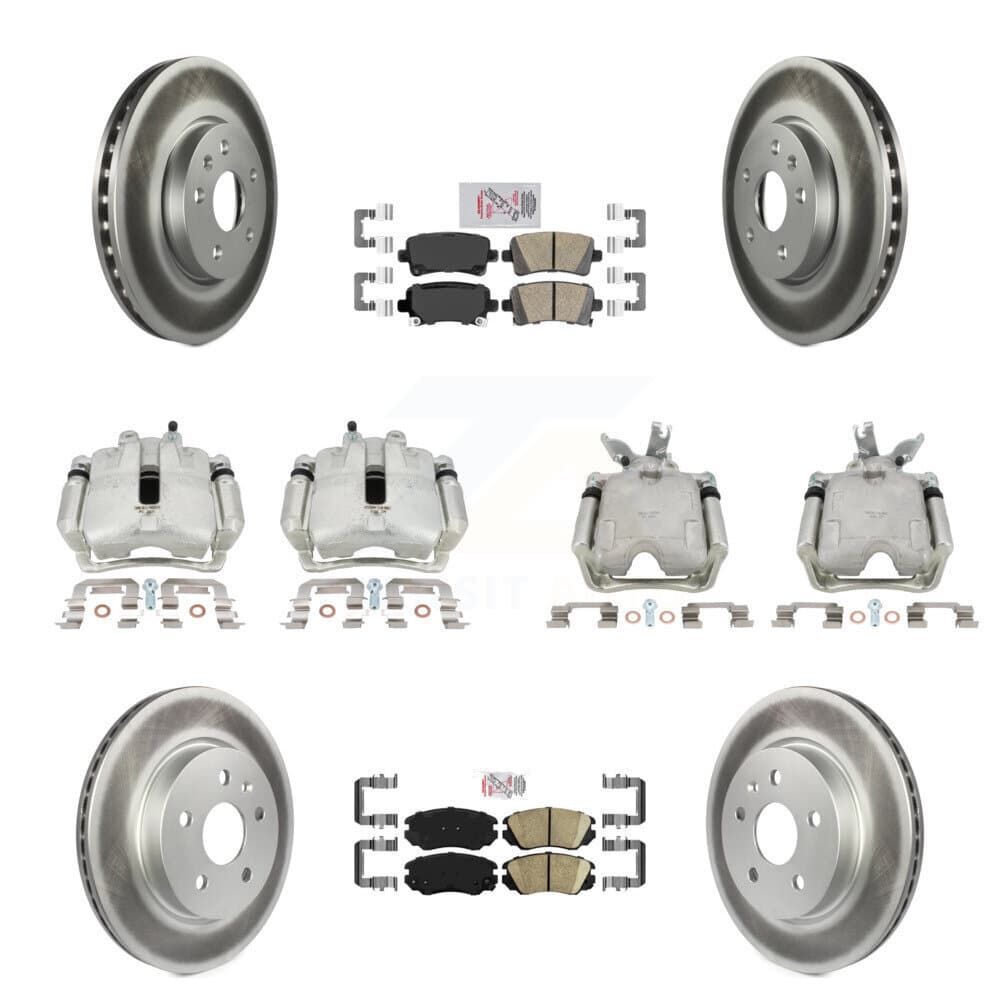 Transit Auto - KCG-102836N - Front and Rear Disc Brake Kits image 1