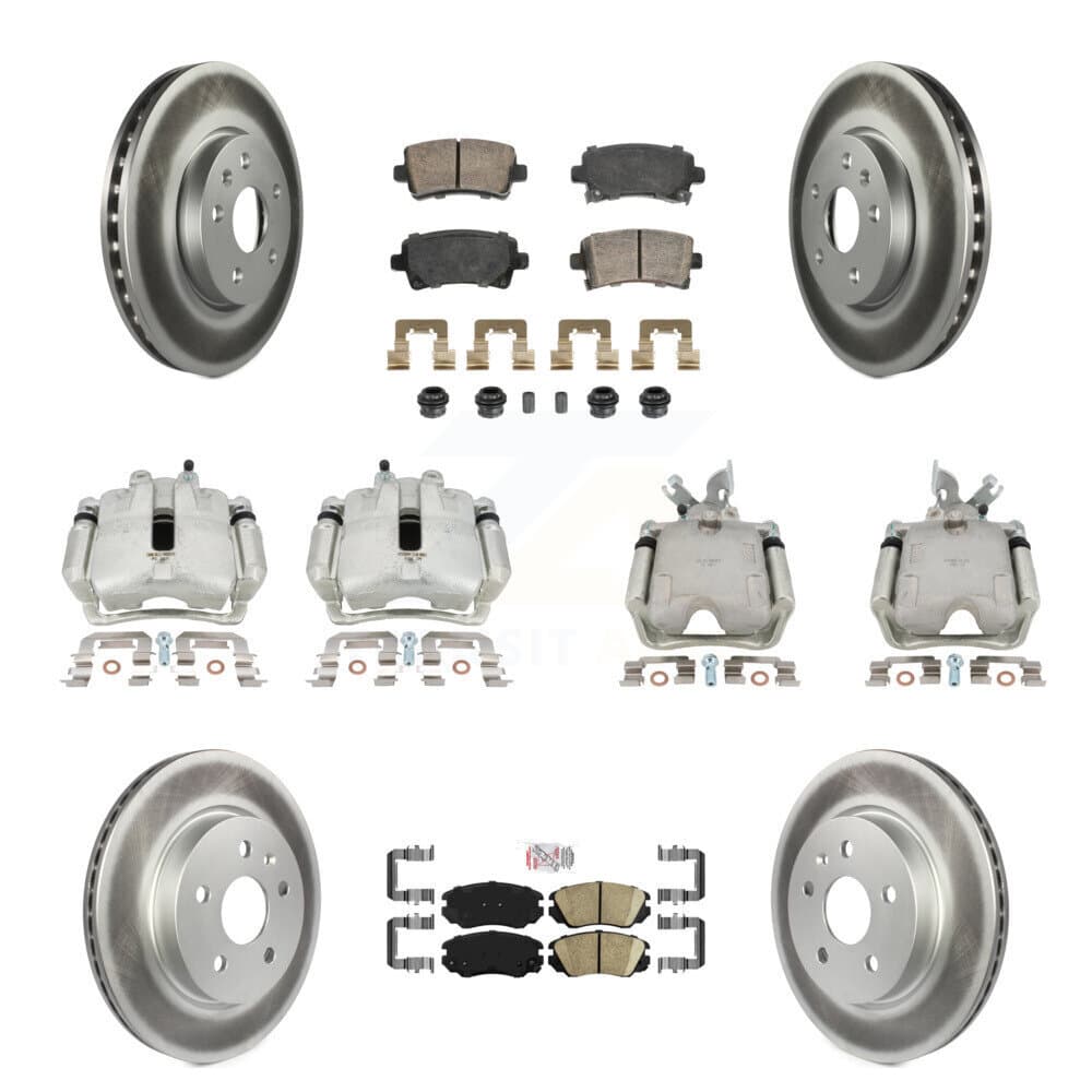 Transit Auto - KCG-102838N - Front and Rear Disc Brake Kits image 1