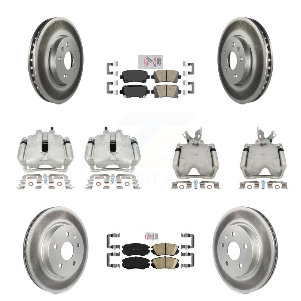 Transit Auto - KCG-102840N - Front and Rear Disc Brake Kits image 1