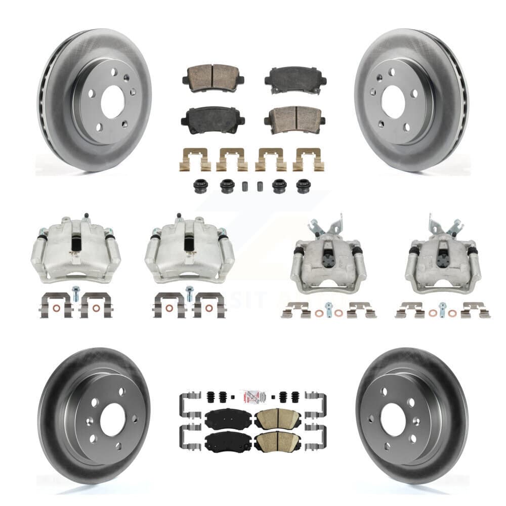 Transit Auto - KCG-102841N - Front and Rear Disc Brake Kits image 1