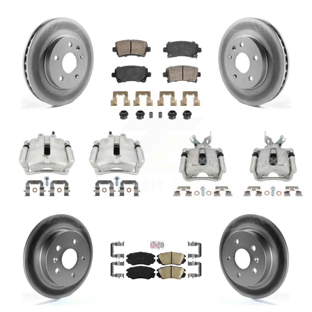 Transit Auto - KCG-102842N - Front and Rear Disc Brake Kits image 1
