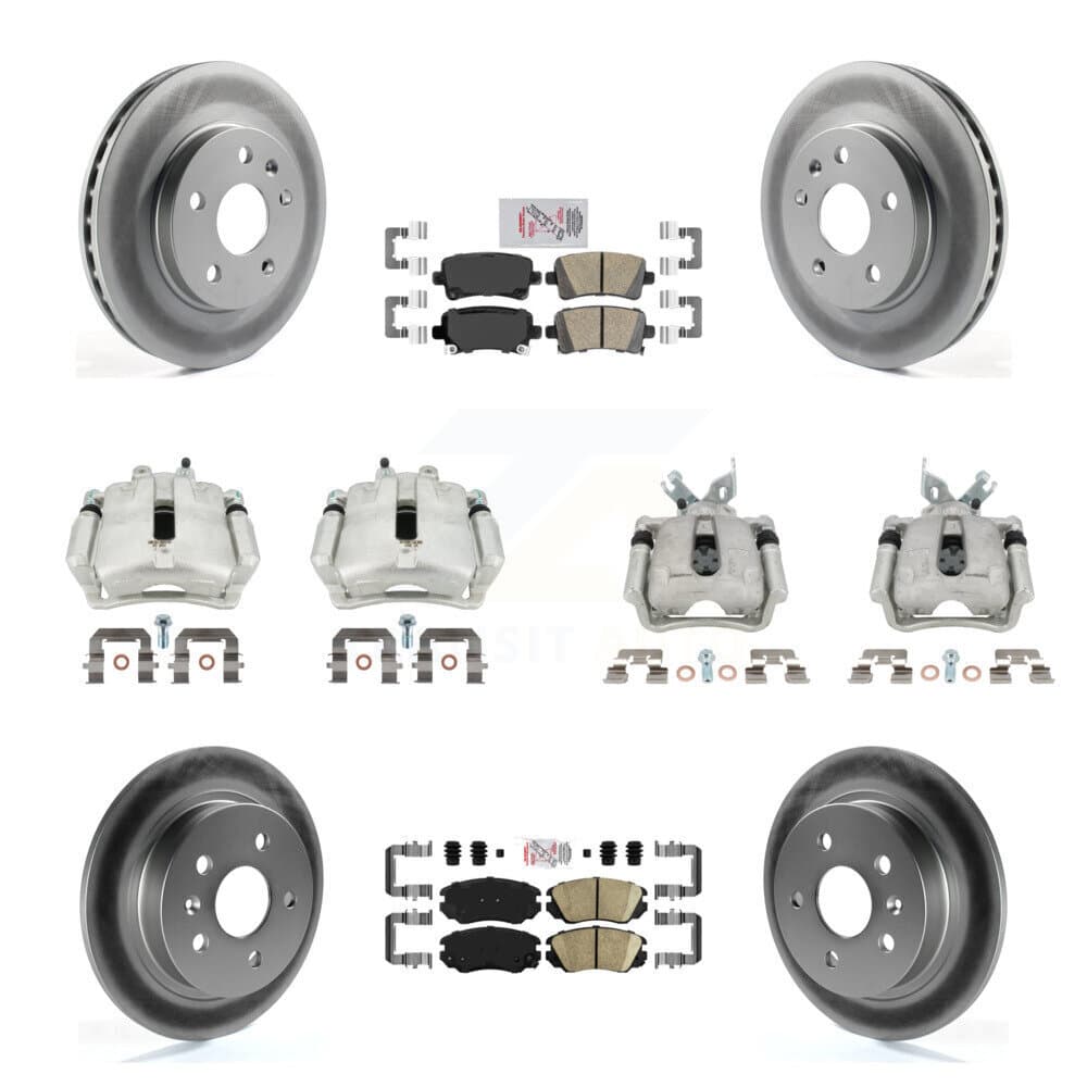 Transit Auto - KCG-102843N - Front and Rear Disc Brake Kits image 1