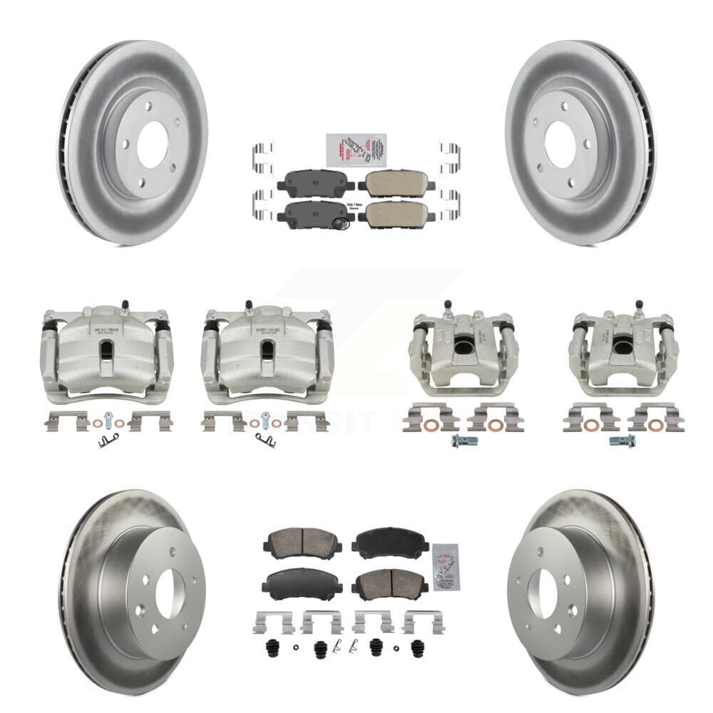 Transit Auto - KCG-102879N - Front and Rear Disc Brake Kits image 1