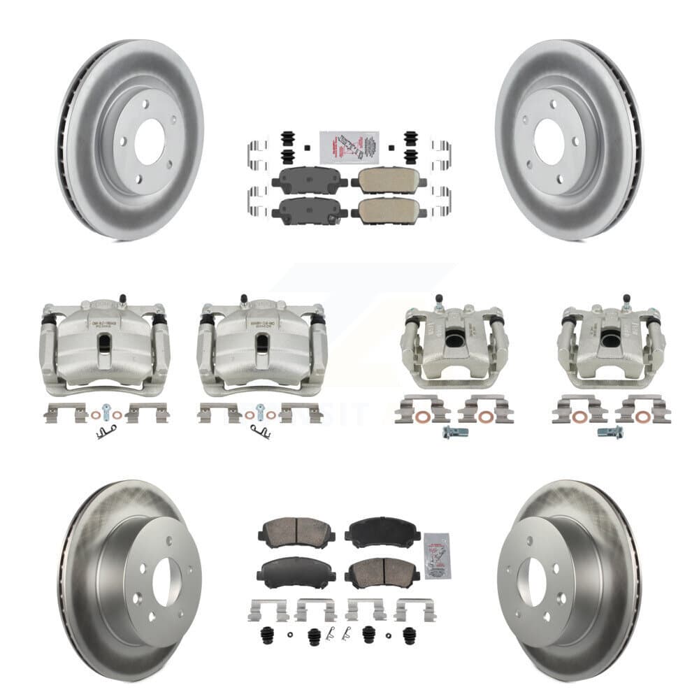 Transit Auto - KCG-102881N - Front and Rear Disc Brake Kits image 1